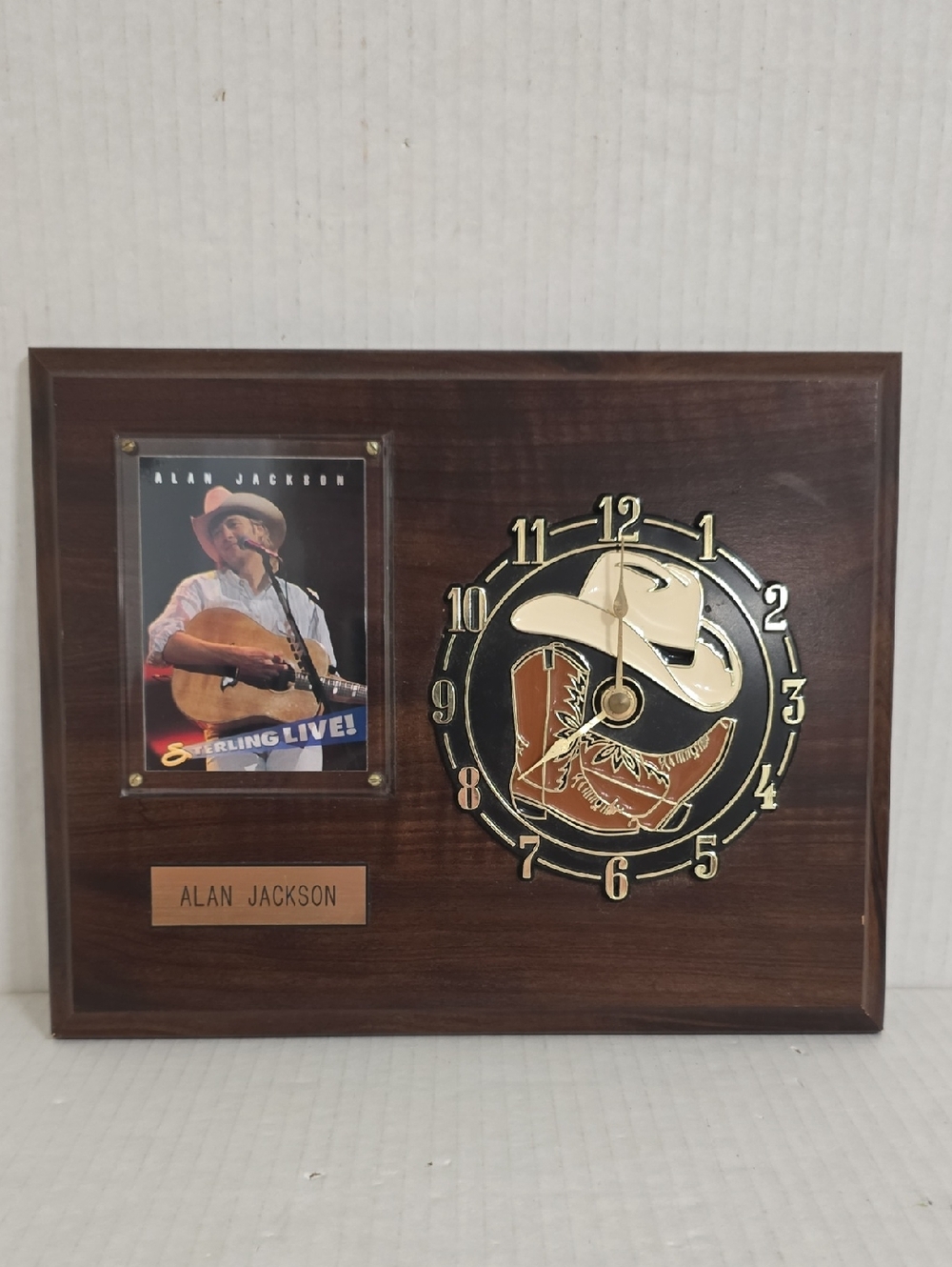 Alan Jackson Wall Clock